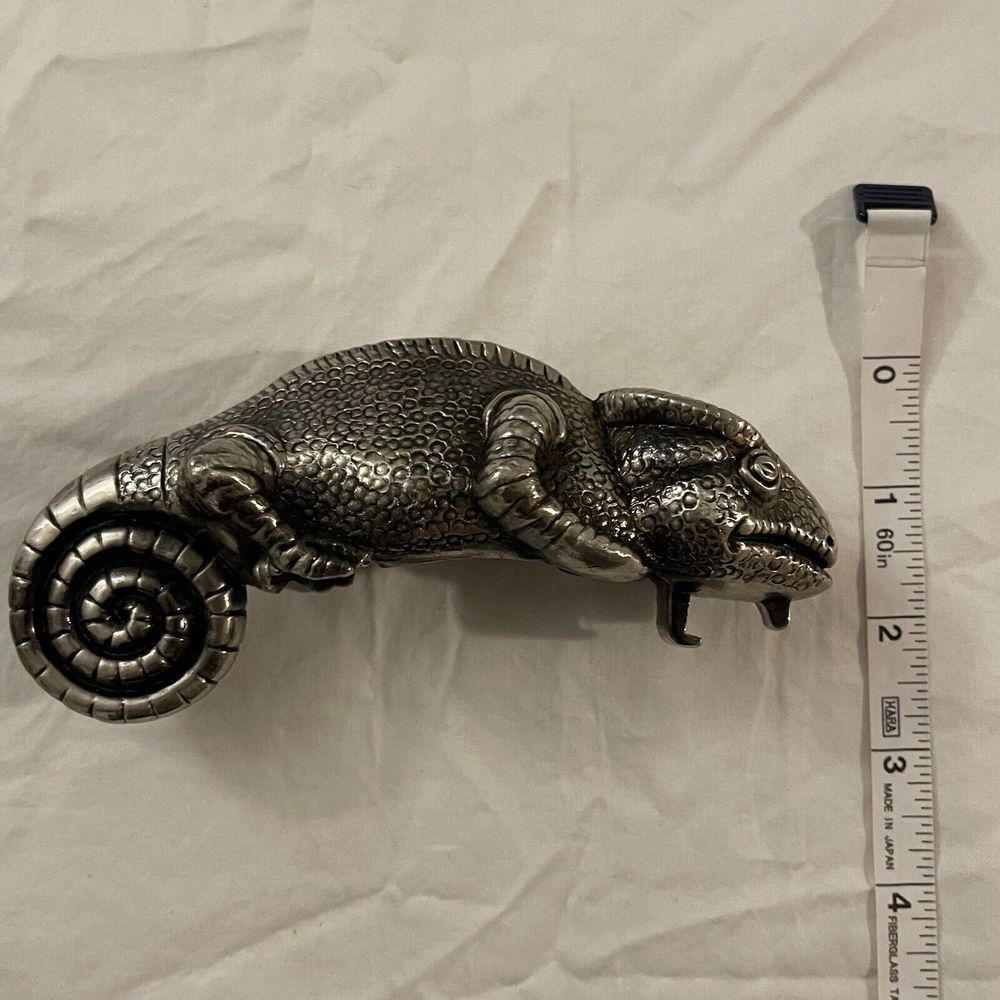 Anheuser-Busch Pewter Louis the Lizard Bottle Opener - Picture 11 of 11